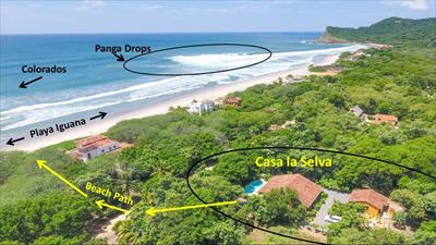 Casa La Selva, great proximity beach & both breaks!